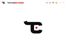 Tablet Screenshot of corsaestrema.it